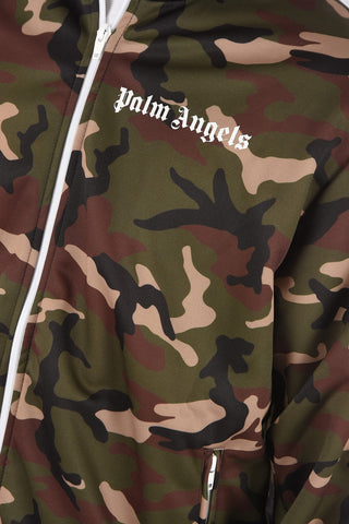 felpa track CLASSIC camouflage con bande laterali a contrasto