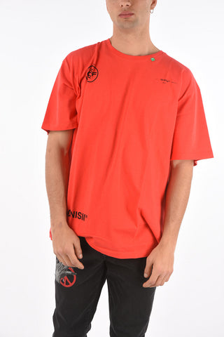 printed crew-neck t-shirt