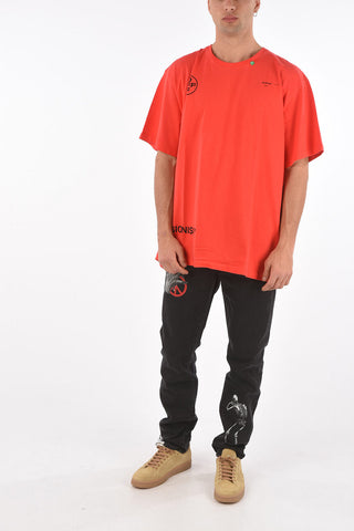 printed crew-neck t-shirt