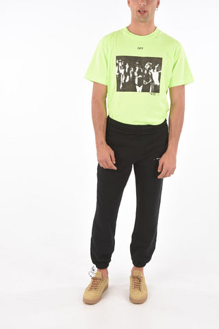 solid color drawstring waist joggers
