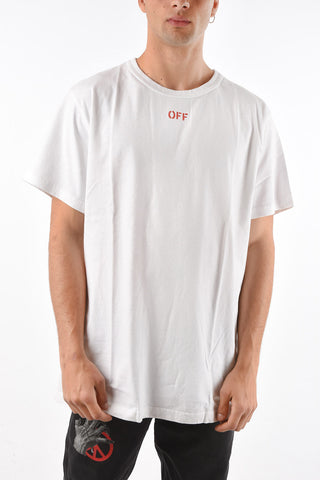 crew-neck BERGDORF t-shirt with print on the back