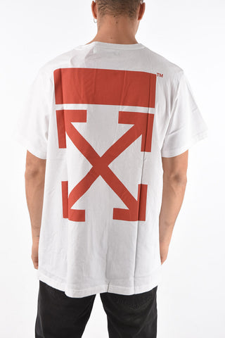 crew-neck BERGDORF t-shirt with print on the back