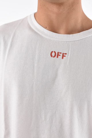 crew-neck BERGDORF t-shirt with print on the back