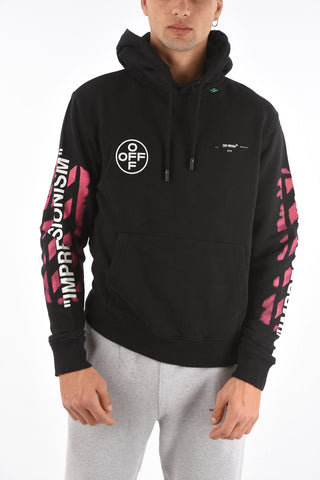 printed DIAG STENCIL hoodie