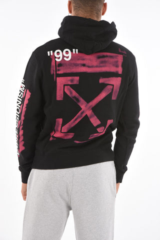 printed DIAG STENCIL hoodie