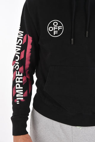 printed DIAG STENCIL hoodie