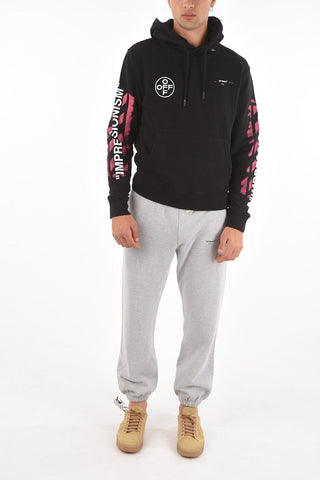 printed DIAG STENCIL hoodie