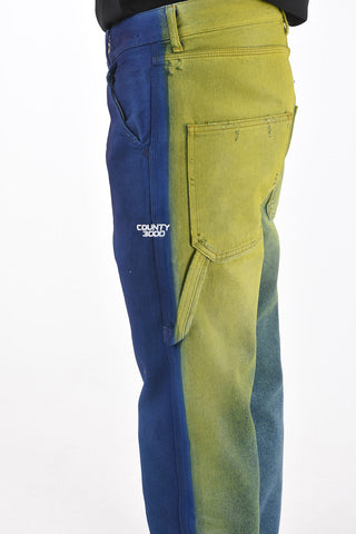 jeans COUNTY3000 SPRAY effetto sfumato con caviglia regolabile 20cm