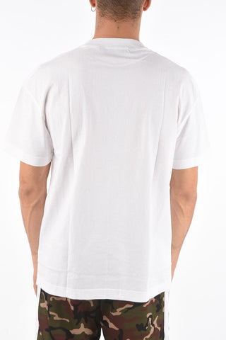 set di due T-shirt girocollo BIPACK BASIC con logo in rilievo