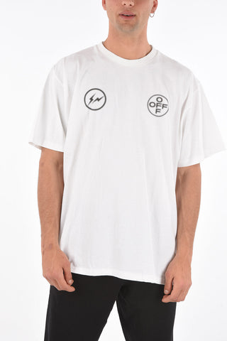 printed back crew-neck t-shirt