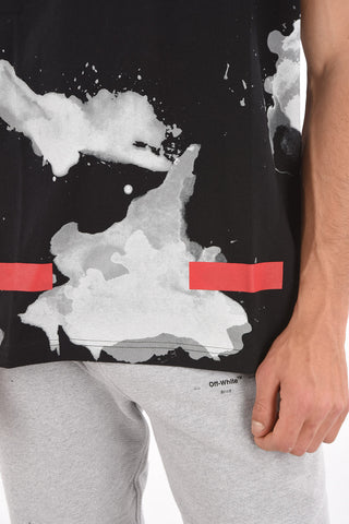 t-shirt LIQUID SPOTS stampata