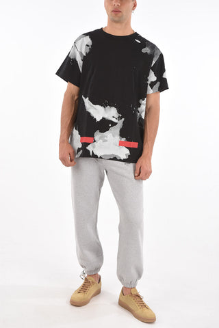 t-shirt LIQUID SPOTS stampata
