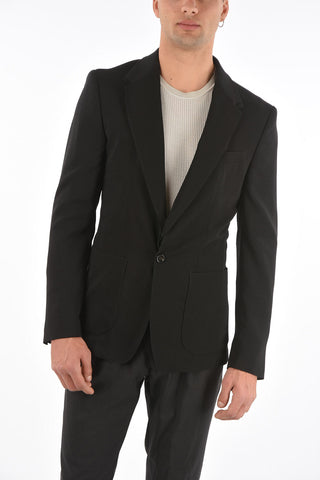 Blazer in Lana Vergine con Doppio revers
