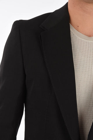 Blazer in Lana Vergine con Doppio revers