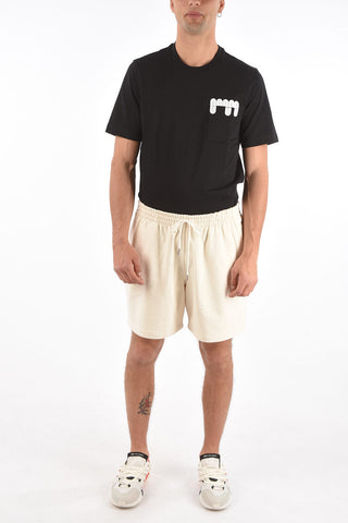 drawstring waist 3 pockets cotton PREMIUM shorts