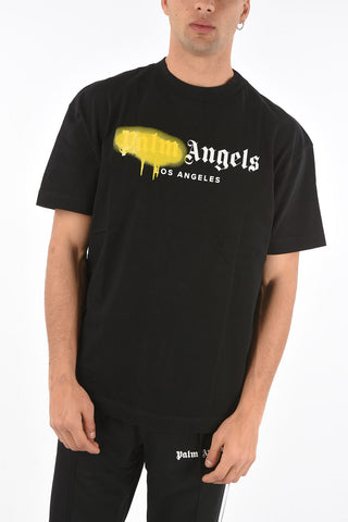 crew-neck LA SPRAYED t-shirt