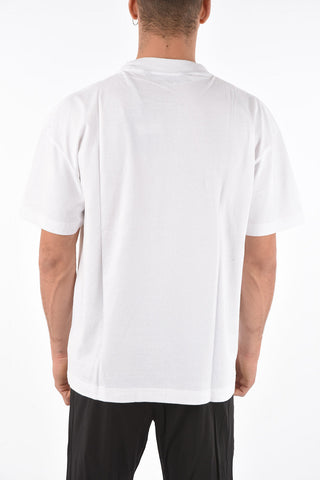 t-shirt girocollo LA SPRAYED con stampa logo