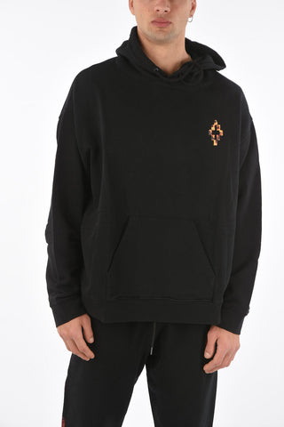 maxi patch pocket FIRE CROSS hoodie