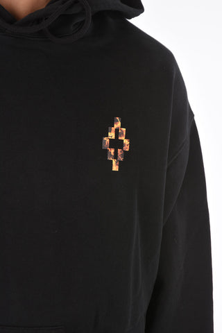 maxi patch pocket FIRE CROSS hoodie