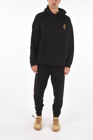 maxi patch pocket FIRE CROSS hoodie