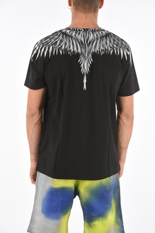 crew-neck SHARP WINGS t-shirt