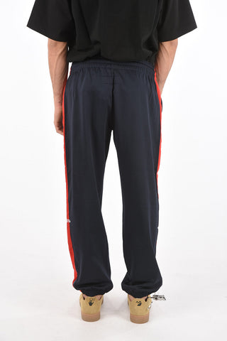 contrasting side band track pants
