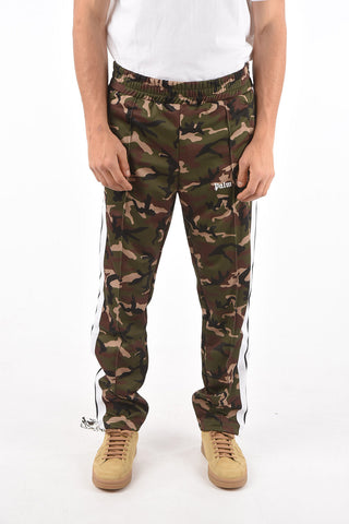 pantaloni track CLASSIC camouflage con zip alla caviglia