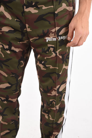 pantaloni track CLASSIC camouflage con zip alla caviglia