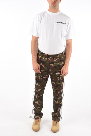 pantaloni track CLASSIC camouflage con zip alla caviglia