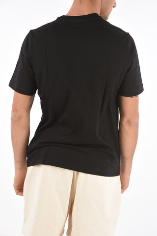 cosmologo breast pockets crew-neck t-shirt