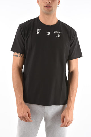 logo printed crew-neck t-shirt