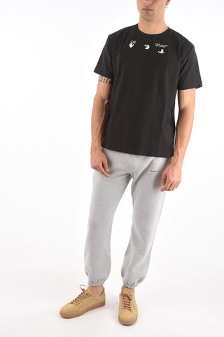 logo printed crew-neck t-shirt
