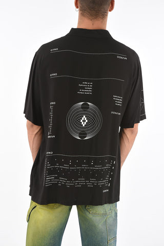 shorts sleeve ATMOSPHERA shirt with print
