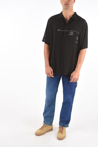 shorts sleeve ATMOSPHERA shirt with print
