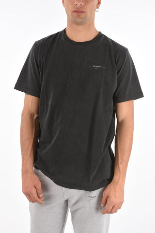 back printed 3D LINE t-shirt