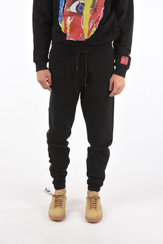 solid color HOT DOGS sweat joggers