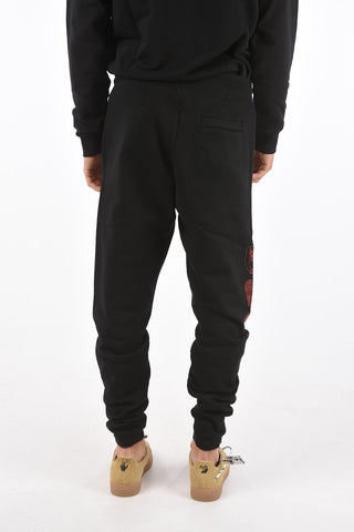 solid color HOT DOGS sweat joggers