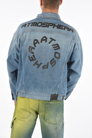 stonewashed denim ATMOSPHERA jacket