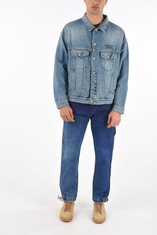 stonewashed denim ATMOSPHERA jacket