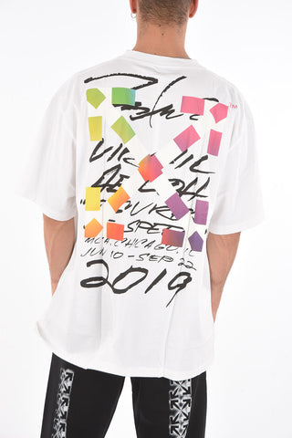 all over printed oversized FUTURA ALIEN crew-neck t-shirt