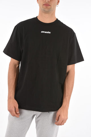 t-shirt girocollo RED MARKER S/S oversized a tinta unita