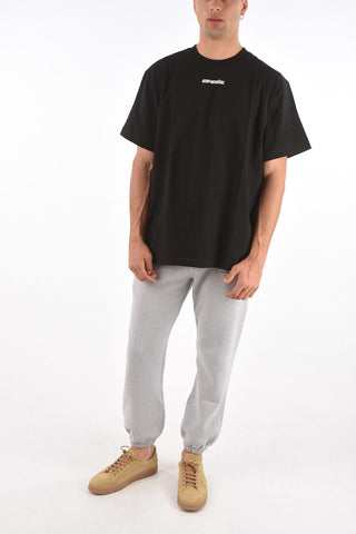 t-shirt girocollo RED MARKER S/S oversized a tinta unita