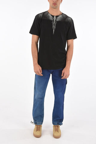 cotton WINGS crew-neck t-shirt