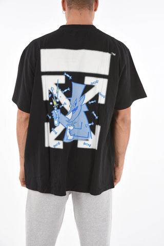 back printed FR_T-SHIRT S/S crew-neck t-shirt