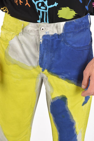 17cm tie dye effect COUNTY3000 jeans