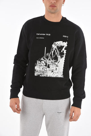 felpa girocollo RUINED FACTORY slim Fit