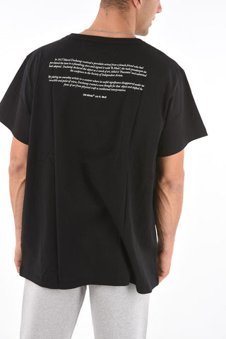 t-shirt MUTT girocollo con stampa