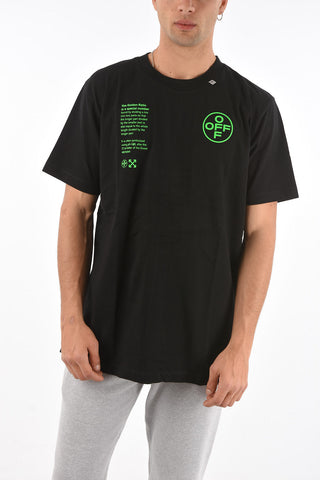 crew neck slim fit printed ARCH SHAPES/S t-shirt