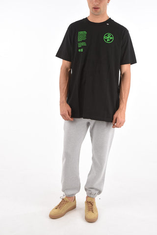 crew neck slim fit printed ARCH SHAPES/S t-shirt