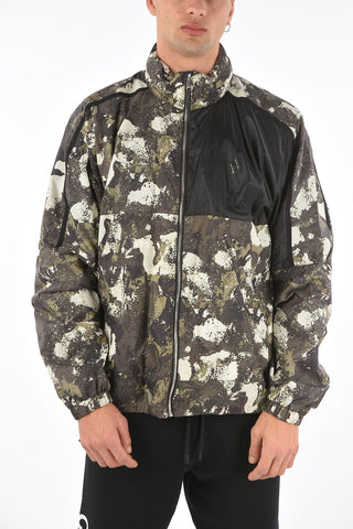 Removable Hood CROSS CAMOU Windbreaker